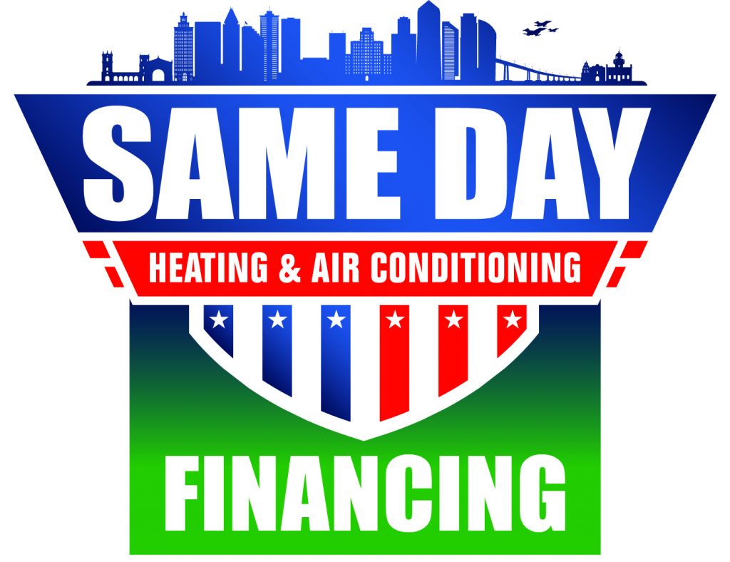HVAC financing from same day