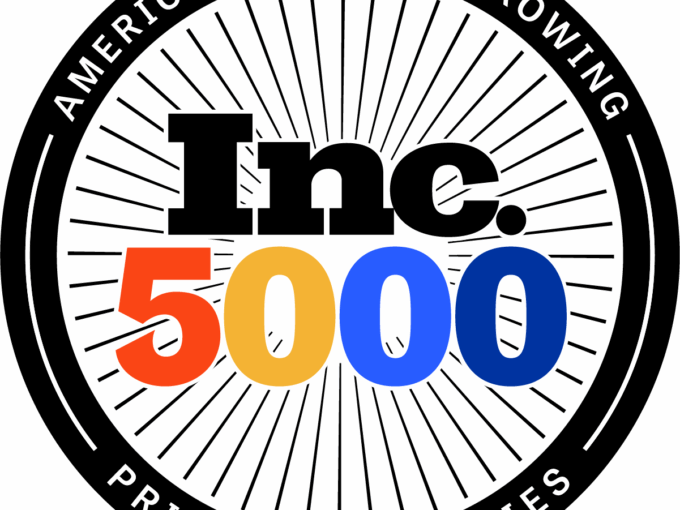 Inc. 5000 Color Medallion Logo